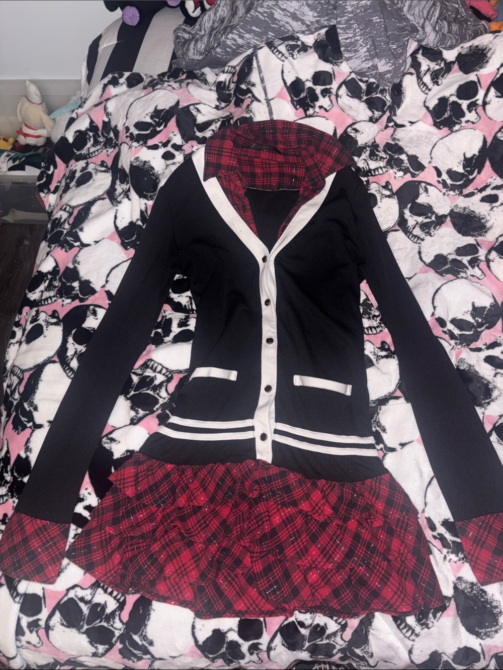 2000s Pendora Japanese JK uniform-style outfit dress